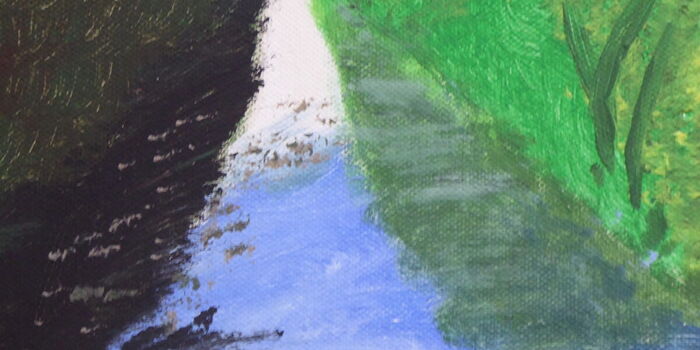 der Fluss und seine Ufer